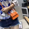 Женская сумочка корейская мода мини -мессенджер детская сумка Студент Студенная хрустальная кожаная сумка для плеча на плечо