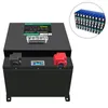 Ny 48V60AH LIFEPO4 Batteripaket med uppgraderad BMS Litiumdriven golfvagn 6000 Cycles RV Campers Off Road