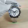 TW Factory Top Quality Zegarki 40mm x 13mm Cosmograph 116500 Panda Chronograph Ceramic ETA 7750 Ruch mechaniczny Automatyczne męskie Oglądaj męskie zegarki