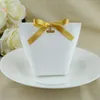 100pcs Kraft Paper Triangle Gift Wrap Bags Wedding Anniversary Party Chocolate Candy Box Unique and Beautiful Design 3colors