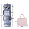 Dames Toilettas met haak Opknoping Make-up Mannen Reizen Organizer Transparante Cosmetische Tassen Voor Toiletartikelen van Full Size