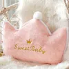 Beautiful Sky Series Cushion Kawaii Moon Star Cloud Crown Plush Toy Stuffed Soft Cushion Cute Sofa Cushion Christmas Gift For Girl J220729