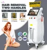 Máquina de remoção de cabelo a laser de diodo 755nm 808nm 1064nm Titanium Ice Hairs Redução de biquíni sobrancelha a laser Remover