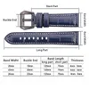 진짜 가죽 watchbands 검은 갈색 빨간색 블루 그린 오렌지 여자 남성 팜 액세서리를위한 스트랩 시계 20mm 22mm 24mm 220622