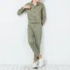 Men's Pants 2022 Spring Tide Fashion Jumpsuits Casual Shirt Siamese Suit