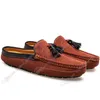 Lente zomer nieuwe mode britse stijl heren canvas toevallige erwt schoenen slippers man honderd leisure student mannen luie rijden overschoenen comfortabel ademend 38-47 1261