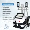 Máquina de crioterapia Cryo Perda de peso 360 Criolipólise Slimming Cavitação RF Lipolaser