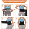 Midjetränare för kvinnor formade bandage wrap mage control body shaper midje trimmer bälte nedre magkomprimering plus storlek l220802