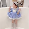 Robes de fille Filles Espagnol D'été Lotia Robe Pour Enfants Espagne Bébé Broderie Robe De Bal Petit GZB111Girl's