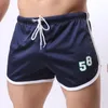 Shorts pour hommes Sports Running Fitness Respirant Mesh Tether Fashion Beach Trunks Athlétisme pour hommes RespirantNaom22 pour hommes