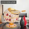 Portable Globe Ashtray Mini Metal Round Ball Stamped Pattern Ashtray Birthday Gift for Dad Room Office Decoration Christmas Gift