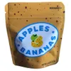 Cookie Packing Bags S Bananas Bag With Stickers And Labels 8th Mylar Heat Seal Smell Proof Resealable Zipper Storage jlliok