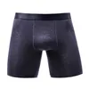 Underpants seksowne mężczyzn bielizny bokserki bokserki homme Ice Silk Mettie