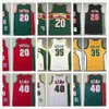 Retro Basketball Jerseys Payton 20 Gary 95-96 Durant 35 Kevin 07-08 Kemp 40 Shawn 95-96 Top Quality Jersey of The Season