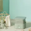 Soseki 접이식 세탁기 업그레이드 모델 세척 양말 휴대용 작은 미니 속옷 팬티 세탁기 310n