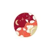 Pinos de esmalte diurno e noturno Pinos personalizados da lua solar raposa koi rabbit lobo de broche de broche roupas de lapela de lapela pin ritmo de jóias de animais estrelados de jóias gc1132