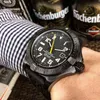 Mechanical Diar Mens Full Black Watch Silikon Automatyczne zegarki 5 atm Wodoodporny wskaźnik Luminous Montre de Luxe 9HG2