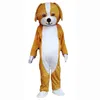 halloween Brown Dog Mascot Costumes Cartoon Mascot Apparel Performance Carnival Adult Size Promotional Advertising Clothings