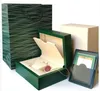 Gratis modehorloge dozen vierkante rode doos voor horloges boekjeskaart en papers in het Engels