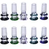 14mm 18 mm male thick color Smoking Bowl Hookahs nail Holder,dry herb holder for water glass bongs pipes hookah