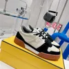 2022 Designer Luxo sapatos casuais com tênis compactos retro camurça bege choque material de absorção rosa baixo top top sneakers