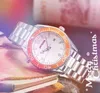 Top Brand Quartz Fashion Mens Orologio per uomini orologi da 40 mm Auto Date Skeleton Designer Watch Wholesale Male Reghi