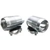 2 Pcs Brilhante Farol Motocicleta Motocicleta Lâmpada Lâmpada LED Dirigindo Spot Spow Interruptor Universal E-Bike Scooter Scooter Fogs Spotlight Moto Lâmpadas D4.0