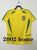 1998 Brasil JOELINTON soccer jerseys 2002 retro shirts Ronaldinho 2004 camisa de futebol 1994 BraziLS 2006 1982 RIVALDO ADRIANO 1988 2000 1957