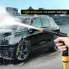 Água de neve de pistola de água lança portátil de alta pressão para limpeza de lavagem de carros de lavagem de carros de água de água de mangueira bico de aspersão