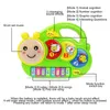 نوعان من طبلة لوحة مفاتيح موسيقى الطفل مع أغاني أصوات الحيوانات في وقت مبكر تعليمية للأطفال ألعاب الآلات الموسيقية 220706