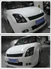 Bilstrålkastare för Suzuki Swift 2005-2011 Angel Eye Beam Moving Turn Signal Head Lights Xenon Running Head Lamp