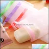 Soap Bag Foam Mesh Soaped Glove For Foaming Cleaning Bath Net Bathroom Gloves Sponges Lx7066 Drop Delivery 2021 Brushes Scrubbers Accesso
