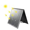 Flashfish 100 W 18 V tragbares Solarpanel 5 V USB faltbare Solarzellen Outdoor-Stromversorgung Camping Garten für Kraftwerk