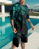 Summer Tracksuit T Shirt Mash Man Creativity Tops Sportswear Men Sets Krótkie stroje męskie przyczynowe ubrania harajuku 220613
