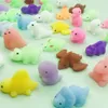Mochi Squishy Toys Soft Kawaii Squishies Silicone Animal Stress Relief Toy Mini Animal lindo para niños Favores de fiesta