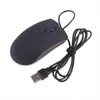 Mini souris de souris de jeu USB optique 3D filaire pour souris de jeu d'ordinateur portable avec boîte de vente au détail NEE11