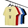 Мужская футболка Дизайнер Письмо с принтом Дизайнеры с коротким рукавом Повседневная летняя дышащая одежда Мужская женская одежда премиум-класса Футболка для пары