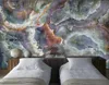 3D wallpaper mural HD Dali white marble TV background mural living room bedroom photo wallpapers home improvement