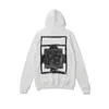 Ölgemälde Off Designer Herren Hoodies X gedruckt schwarz weiß Hoodie Unisex Kapuze lässig Harajuku Pullover Streetwear Hoody ASIATISCHE GRÖSSE