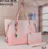 2 piece set Multicolor Gradient Onthego Totes Single Shoulder Cross Body Bags Designer Handbags Large Capacity Women Shopper Bag Lady Purses Top