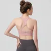 Soutien-gorge de sport de couleur unie pour femmes pour femmes Soutien-gorge de yoga Soutien-gorge rembourré Soutien-gorge de course Soutien-gorge d'entraînement Soutien-gorge athlétique Bras288y