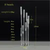 Acrylic Candelabra 4 5 8 9 Heads Arms Candle Holders Wedding Table Centerpiece Flower Stand Holder Candelabrum Party Home Decor sxjun26