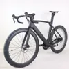 Roue en carbone avec frein à disque complet, vélo de route aérodynamique TT-X34, câble caché 8.35kg avec groupe 105-R7020