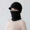 Beanie/Skull Caps Winter Beanies Women Scarf Wool Sticke Hat Mask Lady Warm Riding Windproof Hats For Skullies Davi22