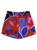 ONKOGENE Print Bermuda Shorts Frauen Sommer Hohe Taille Frau Mode Streetwear Kurze Hosen Strand Casual Weibliche 220509