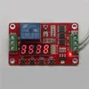 Circuitos integrados de alta calidad, el más nuevo, 12V CC, multifunción, relé de autobloqueo, módulo de temporizador de ciclo PLC, interruptor de tiempo de retardo