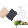 10Pcs Combination Wall Po Frames Diy Hanging Picture Album Party Wedding Decoration Paper Pos Frame With Rope Clips 3/4/5/6/7 Drop Delivery