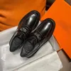 geklede schoenen luxe ontwerper klassieke knoop eerste Oxford schoen voor dames 100% rundleer plattform loafers dikke zolen veterschoen derby schoen 35-41