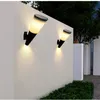 Lumière LED solaire applique murale extérieure projecteur mural torche forme lampadaires étanche jardin cour clôture décor lampe