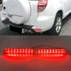 1 çift LED arka tampon reflektör Toyota için Işık RAV4 2006-2012 Previa Alphard 2010-2012 Tail Stop Sinyal Fren Sis Lambası